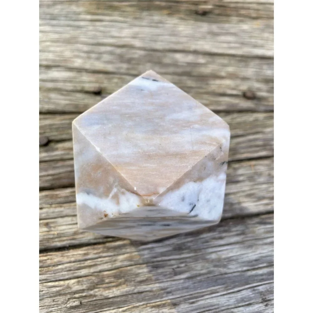 Vintage marble Geometric Paperweight Desk Decor - Picture 11 of 14